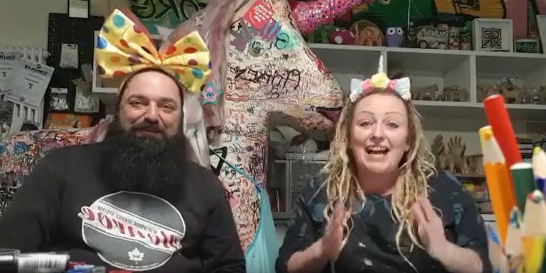 Die Farbküche feiert den Start ihres Online-Shops, Screenshot: YouTube