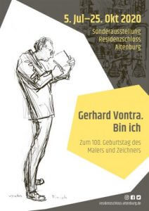 VontraPlakat Plakat zur Vontra Ausstellung, Foto: Schloss- und Kulturbetrieb